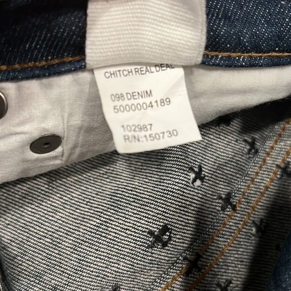 Ksubi Chitch Real Deal Dark Wash Tapered Jeans Size 33 - Picture 9 of 9